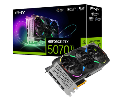 Karta graficzna NVIDIA PNY GeForce RTX 5070 Ti ARGB OC 16GB GDDR7 DLSS5